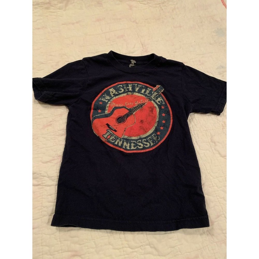 Childs Tshirt Nashville Tennessee Music City 4/5 X